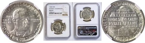 1948-S 50C Booker T. Washington Commemorative Half Dollar NGC MS-67+ - Picture 1 of 3