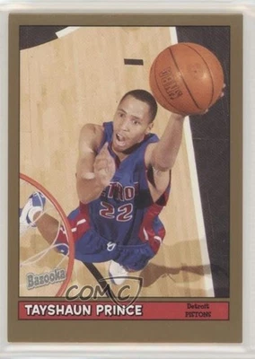 2005-06 Topps Bazooka Gold Tayshaun Prince #81 - Image 1 of 2