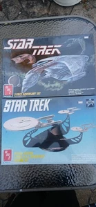 2 AMT Star Trek 3 Stück Modellbausätze #6858 & 6005 VERSIEGELT UNGEÖFFNET - Bild 1 von 2