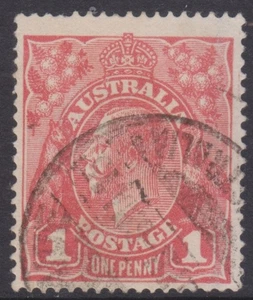 KGV 1D RED G 26 SINGLE WATERMARK FINE USED - Picture 1 of 1