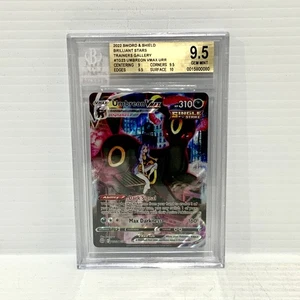 Umbreon VMAX TG23/TG30 - Brilliant Stars Graded Pokemon Card - BGS 9.5 (PSA 10) - Picture 1 of 2
