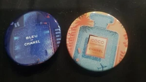 New Chanel Collection Novelty Pin Badge Set - Picture 1 of 3