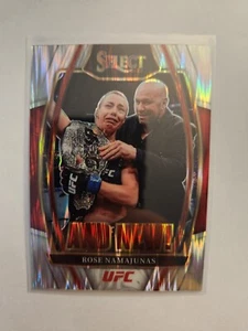 2022 Panini Select UFC SILBERBLITZ ""UND NEU"" Prizm Einsatz 🙂 Rose Namajunas - Bild 1 von 2