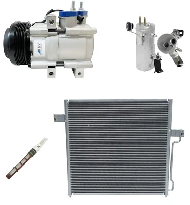 NEW RYC AC Compressor Kit W/Condenser B092A-N Fits Mercury Mountaineer 4.0L 2008 - Image 1 of 4