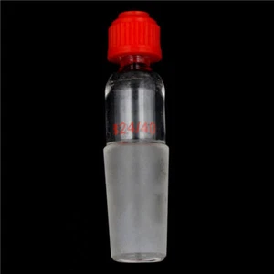 Glass Thermometer Adapter With Thread 24/40 Ground Scock Joint Plastic Screw JX - Picture 1 of 8