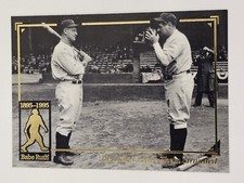 BABE RUTH LOU GHERIG 1995 MEGACARDS