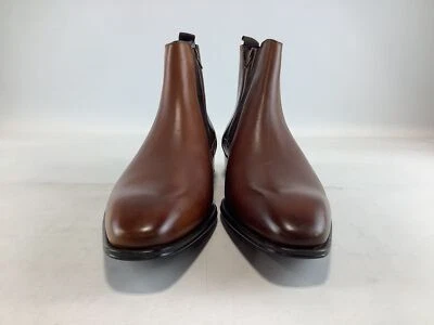 Botas Chelsea Bolzano de piel de becerro coñac Mezlan para hombre talla 12 NUEVAS Foto 1 de 4