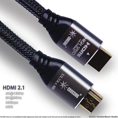 1,5m 2m 3m 5m Schwarz HDMI 2.0 HDMI 2.1 Kabel 4K UHD 2160p FULL HD 1080p ARC HDR • 6.94€