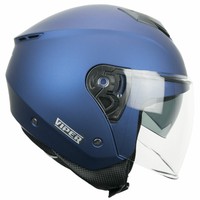 CASCO JET OLD ONE NERO SATINATO VISIERA A SCOMPARSA LOGO VESPA ARGENTO |  eBay