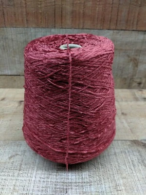 AZALEA Pink RAYON Chenille Yarn 2.08 lbs 2000 YPP *Save w/Combined Ship* - Image 1 of 4