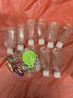 Fillable Hand Sanitzer Or Lotion Bottles With Key Chain And Filler
