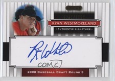 2008 Razor Signature Series /1199 Ryan Westmoreland #151 Auto
