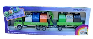 Iveco Siku 1:55 3813 Recycling Trailer Truck RARE Boxed #3813 Super TurboStar - Picture 1 of 24