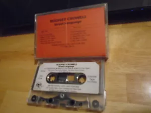 RARE PROMO Rodney Crowell CASSETTE TAPE Street Language JOHN HIATT Eric Johnson - Picture 1 of 2