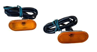 Für VW Passat Golf 3 4 Polo T5 Sharan Lupo Bora Blinker Seitenblinker Orange Set - Bild 1 von 4