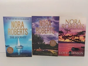 Summer Stars, The Journey, Love By Design by Nora Roberts - 3 Book Bundle - Picture 1 of 4