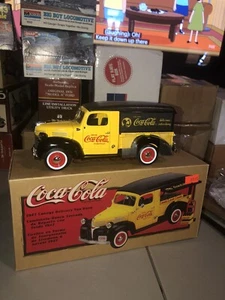 1998- COCA COLA 1947 DODGE CANOPY DELIVERY VAN / BANK - #27009- [lot#98] - Picture 1 of 11
