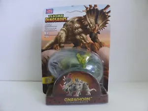Mega Bloks - Plasma Dinosaurs Gnawhorn 9559 Styraccasaurus New On Card Unopened - Picture 1 of 4