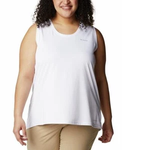 Pullover de mujer Columbia ropa deportiva top sin mangas liso cuello redondo A7273 - Imagen 1 de 32