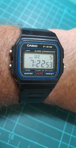 Original Vintage (1983) Casio F-91W (Thailand) Mod 593 *NO China Modern Watch* - Imagen 1 de 12