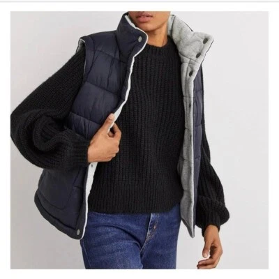 Boden Mujer Gris Marl/Azul Marino Impermeable Reversible - Talla 20 Foto 1 de 4