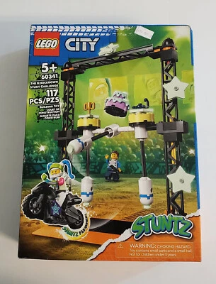 LEGO #60341 CITY The Knockdown Stunt Challenge COMPLETE SEALED SET, MIB - Image 1 of 4