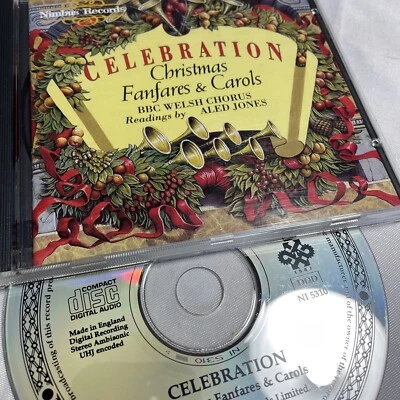 Celebration Christmas Fanfares Carols By Rutter Mendelssohn Gardner Music CD Foto 1 de 4