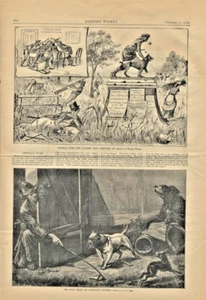 1879 Central Park Deterioration New York City History Harper's Weekly Engraving - Picture 1 of 1