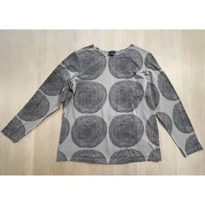 Gray MARIMEKKO Vintage Shirt, Long Sleeve Vintage T Shirt in Size XL - Picture 1 of 9