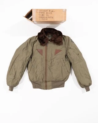 WWII USAAF TYPE B-15A FLYING JACKET NEW IN BOX - Image 1 of 4