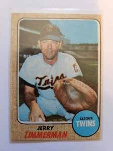 1968 TOPPS JERRY ZIMMERMAN #181 VG/EX COMBINED SHIPPING - Bild 1 von 2
