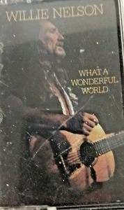 What a Wonderful World Willie Nelson Cassette March 1988 Columbia Tested & Works - Imagen 1 de 4