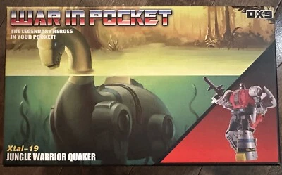 DX9 Transformer War in Pocket Xtal-19 Jungle Warrior Quaker Dinobot Sludge mp - Image 1 of 4
