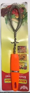 HAND WHISK EGG BEATER SPRIAL BOBINA ACCIAIO INOX WHISK PUSH WHISK MIXER UOVA - Foto 1 di 4