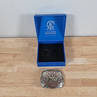 2024 3g Series Champion Ranch Bronc Rider Belt Buckle A Cut Above  - Изображение 1 из 4