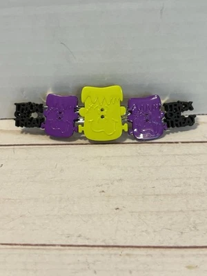 Clip de pelo con pasador de botón de Halloween Frankenstein niñas mujeres Foto 1 de 4