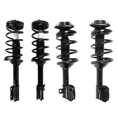 4× Front Rear Complete Coil Spring Struts Shocks For 1998-2002 Subaru Forester - Image 1 of 4