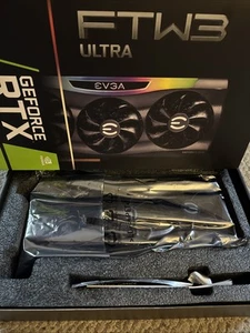 EVGA GeForce RTX 3090 FTW3 ULTRA 24GB GDDR6X Grafikkarte 24G-P5-3987-KR - Bild 1 von 17