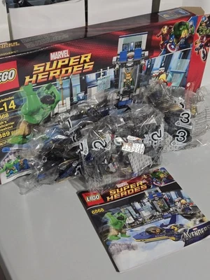 LEGO Marvel Super Heroes Hulk's Helicarrier Breakout 6868 Vengadores Bolsas Selladas Foto 1 de 4