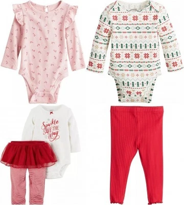 Nuevo 5 Piezas Carter's & Jumping Beans Body y Pantalones Leggings Trajes 3 meses Nuevo con Etiquetas Foto 1 de 4