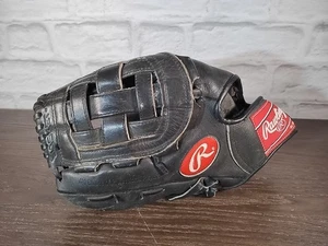 Rawlings RBG22NC schwarz Leder 12 1/4" Baseball Handschuh linke Hand werfen LHT - Bild 1 von 7