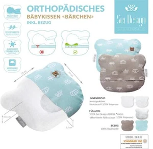 Sei Design Orthopädisches Babykissen gegen Verformung & Plattkopf - Bild 1 von 5