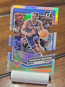 Immanuel Quickley 2023 Donruss Press Proof Gold Die-cut /25 NY Knicks  - Bild 1 von 2