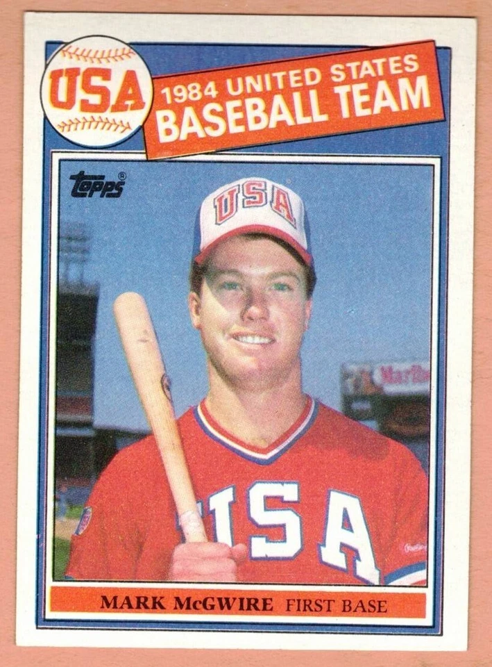 Mark McGwire Oakland A's Baseball Card Singles You Pick - Image 1 of 1