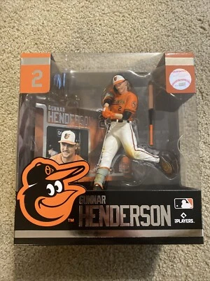 McFarlane Sports MLB Gunnar Henderson Baltimore Orioles Figure Stand Backdrop - Image 1 of 4