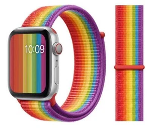 Original Apple Sport Loop Armband 38/40/41mm MV9Q2ZM/A Pride Edition 2019 - Bild 1 von 1