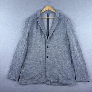 Faherty Men's Inlet Knit Blazer Size XL Gray Casual Soft Stretch Jacket Preppy - Picture 1 of 8