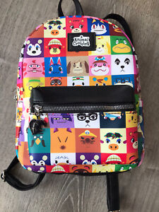 12” Nintendo Bioworld Animal Crossing Mini Backpack Bag Purse Cute