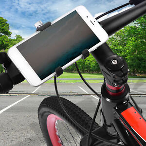 Aluminium Alloy Bike Motorbike Handlebar Phone Navigator Mount Adjustable