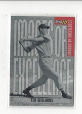 2001 Topps HD Images of Excellence Aluminum #IE5 Ted Williams Red Sox